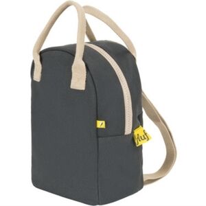 Fluf Zipper Lunch Bag 100%Organic Cotton Lunch Bag